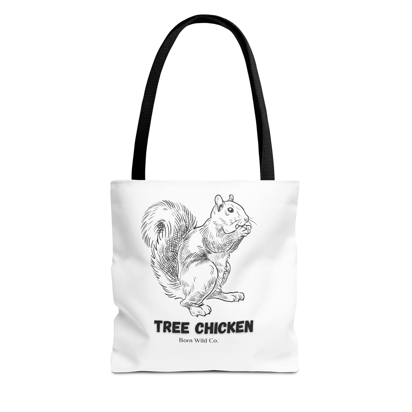Tree Chicken Tote Bag