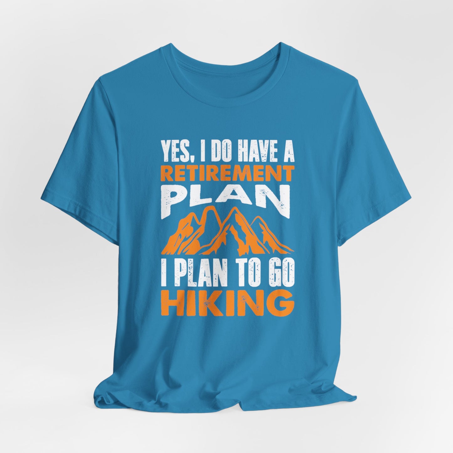 Vibrant Hike-Into-Retirement Tee