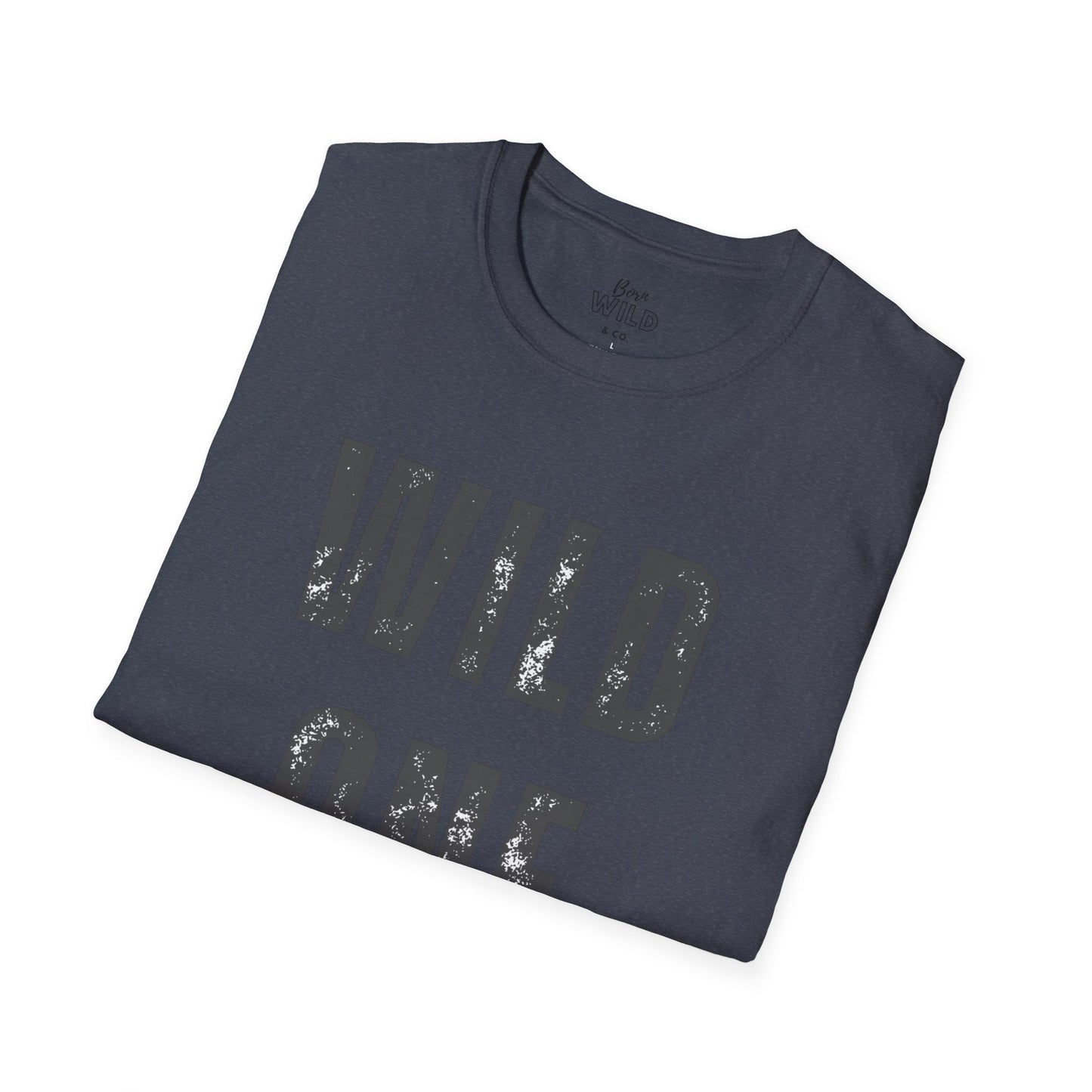 Wild One T-Shirt — 'Wild One' Bold Typography Casual Tee