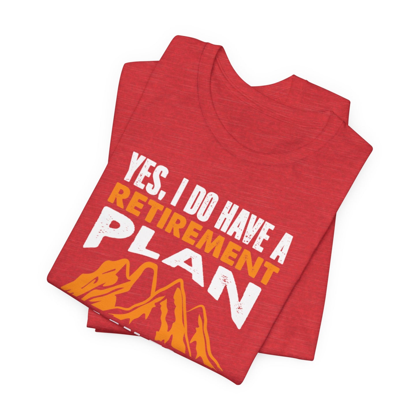 Vibrant Hike-Into-Retirement Tee