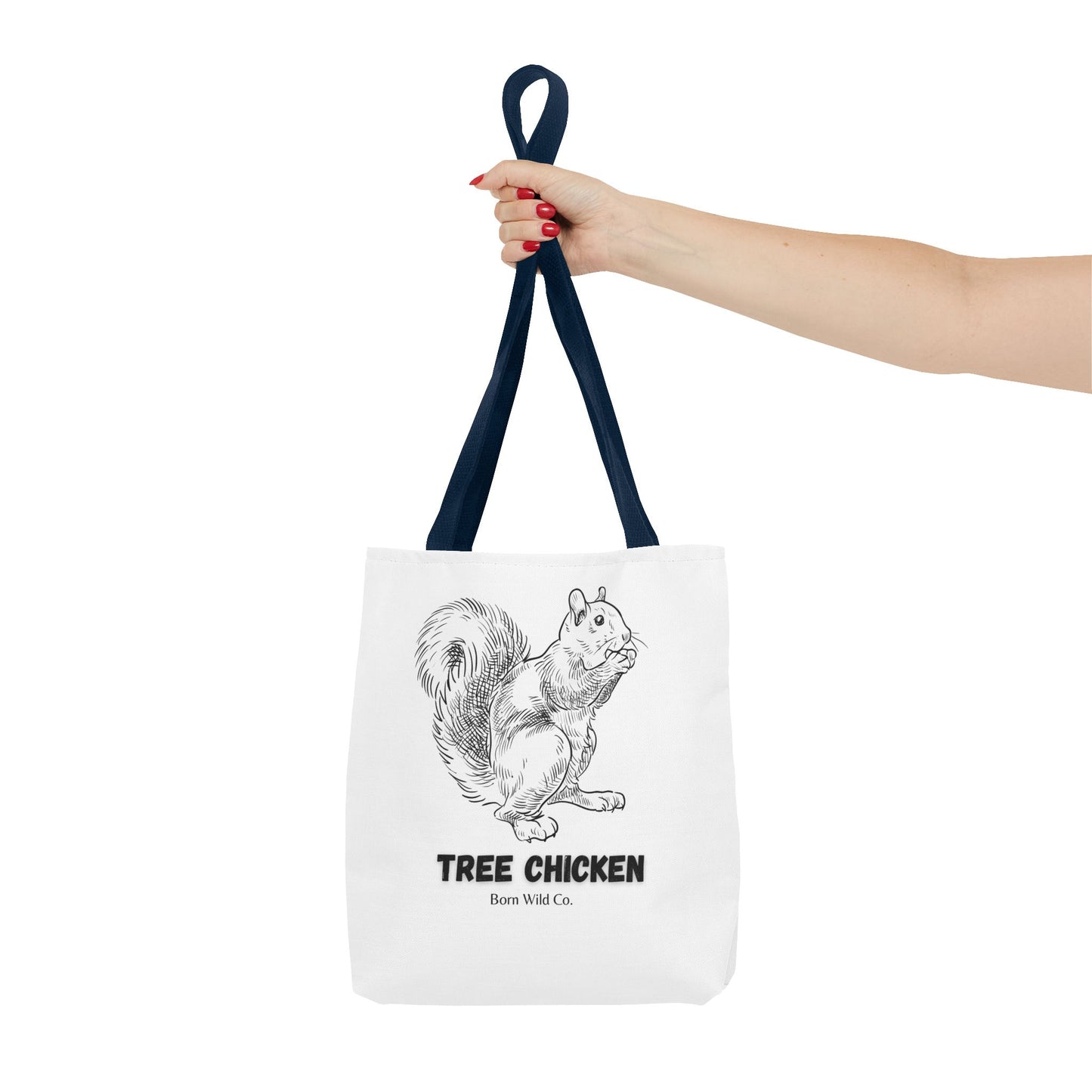 Tree Chicken Tote Bag