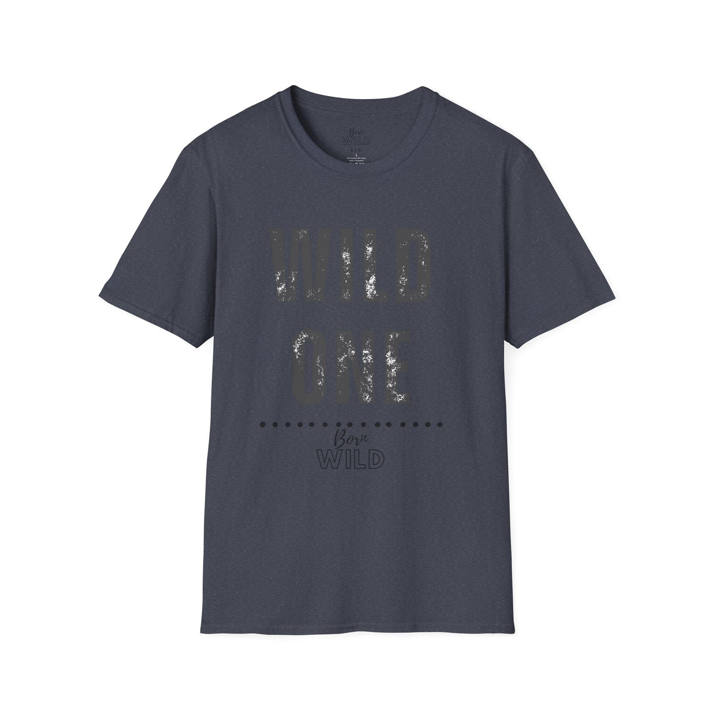 Wild One T-Shirt — 'Wild One' Bold Typography Casual Tee