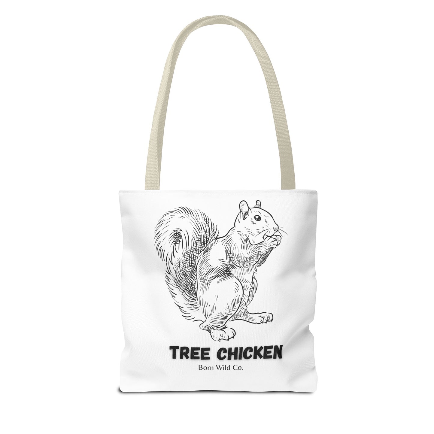 Tree Chicken Tote Bag