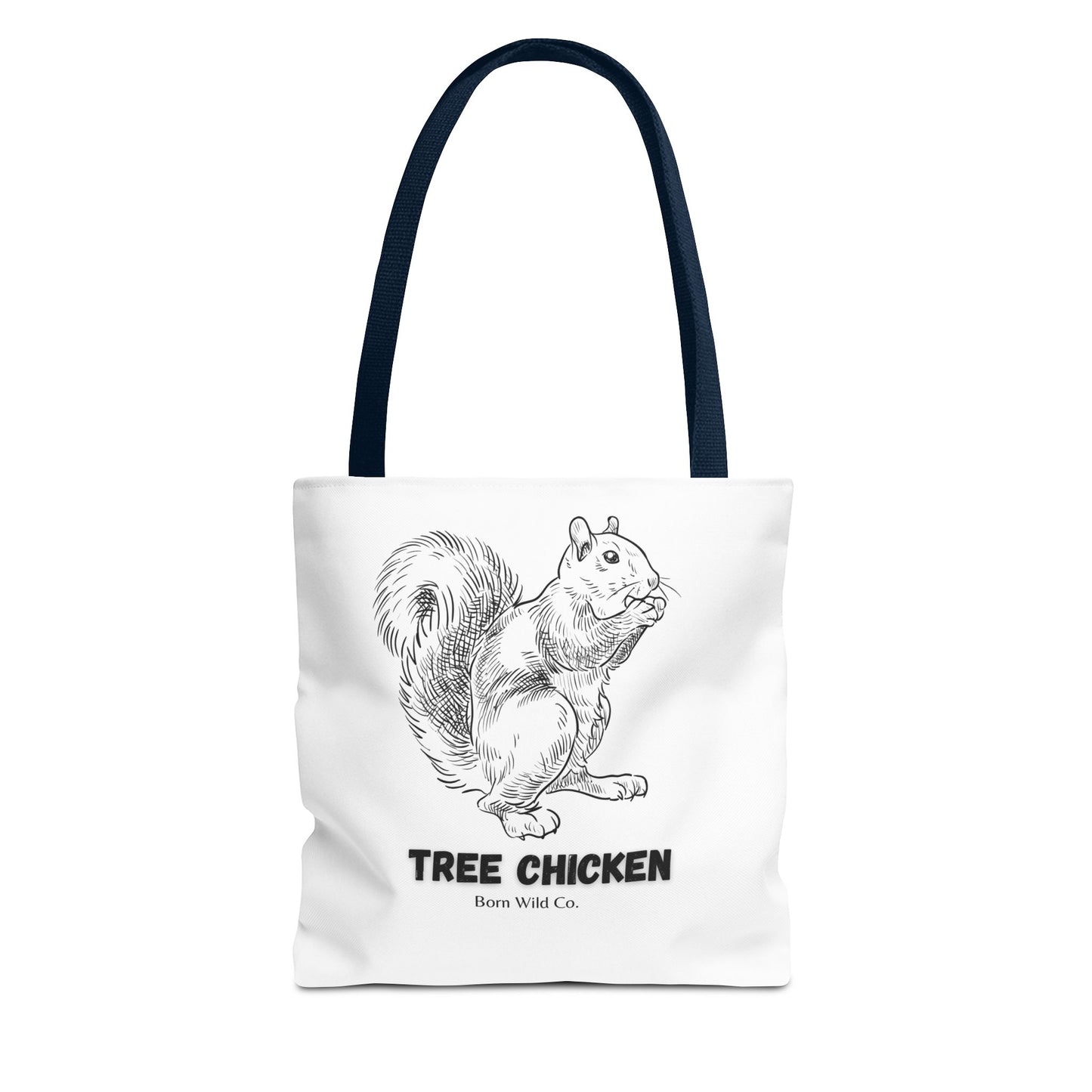 Tree Chicken Tote Bag