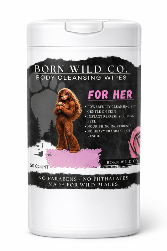 Born Wild Body Wipes for Her