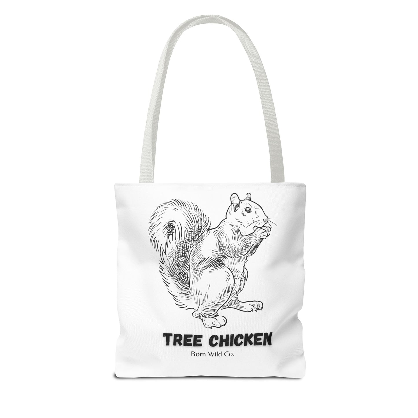 Tree Chicken Tote Bag