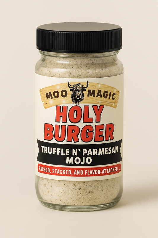 Holy Burger! Truffle n’ Parmesan MOJO