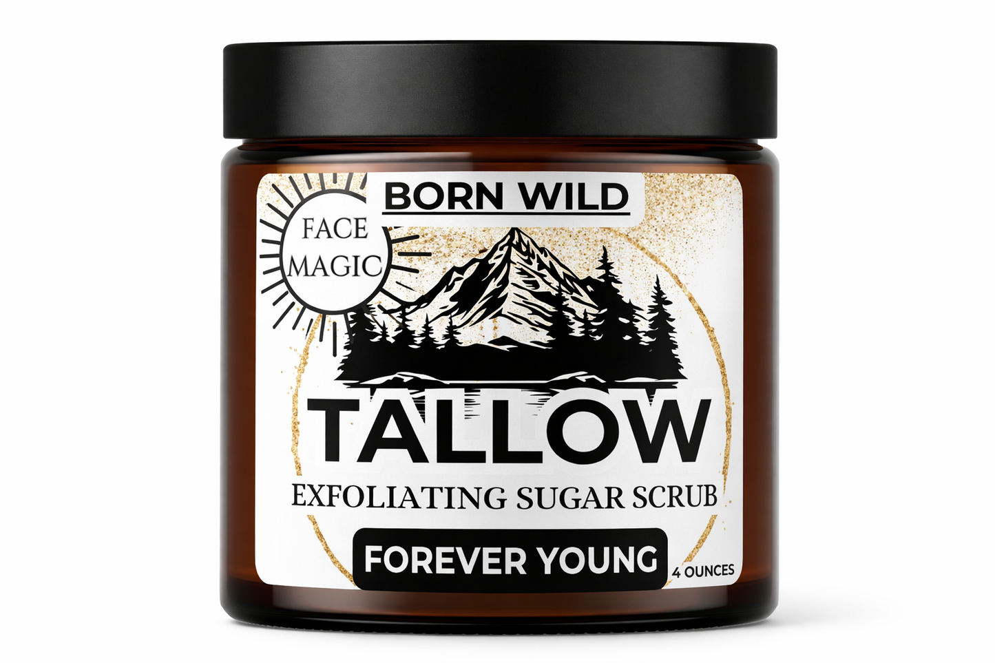 Forever Young Face Tallow Sugar Scrub