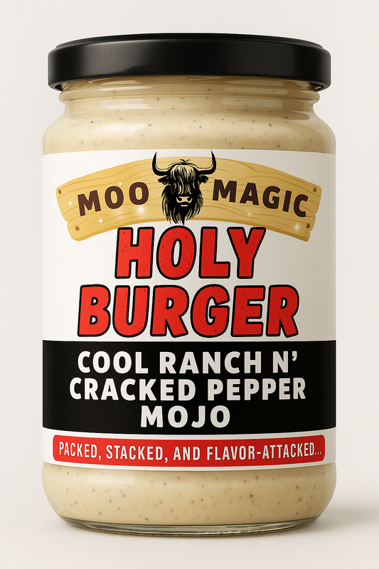 Holy Burger! Cool Ranch & Cracked Black Pepper MOJO
