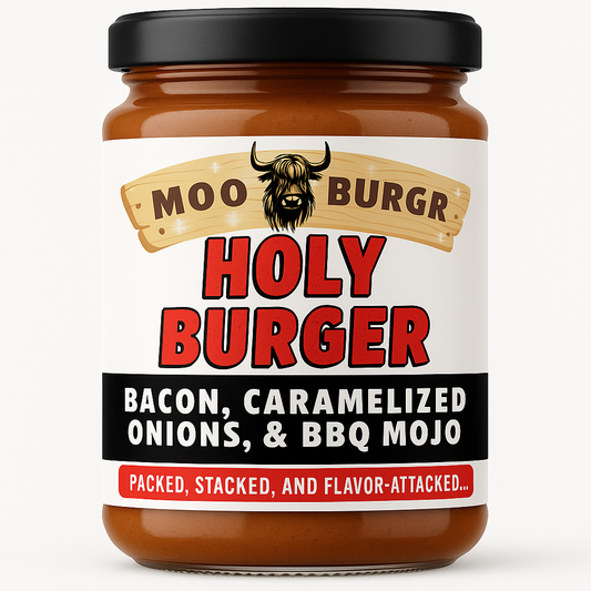 Burger Magic! BBQ, Bacon & Caramelized Onion MOJO