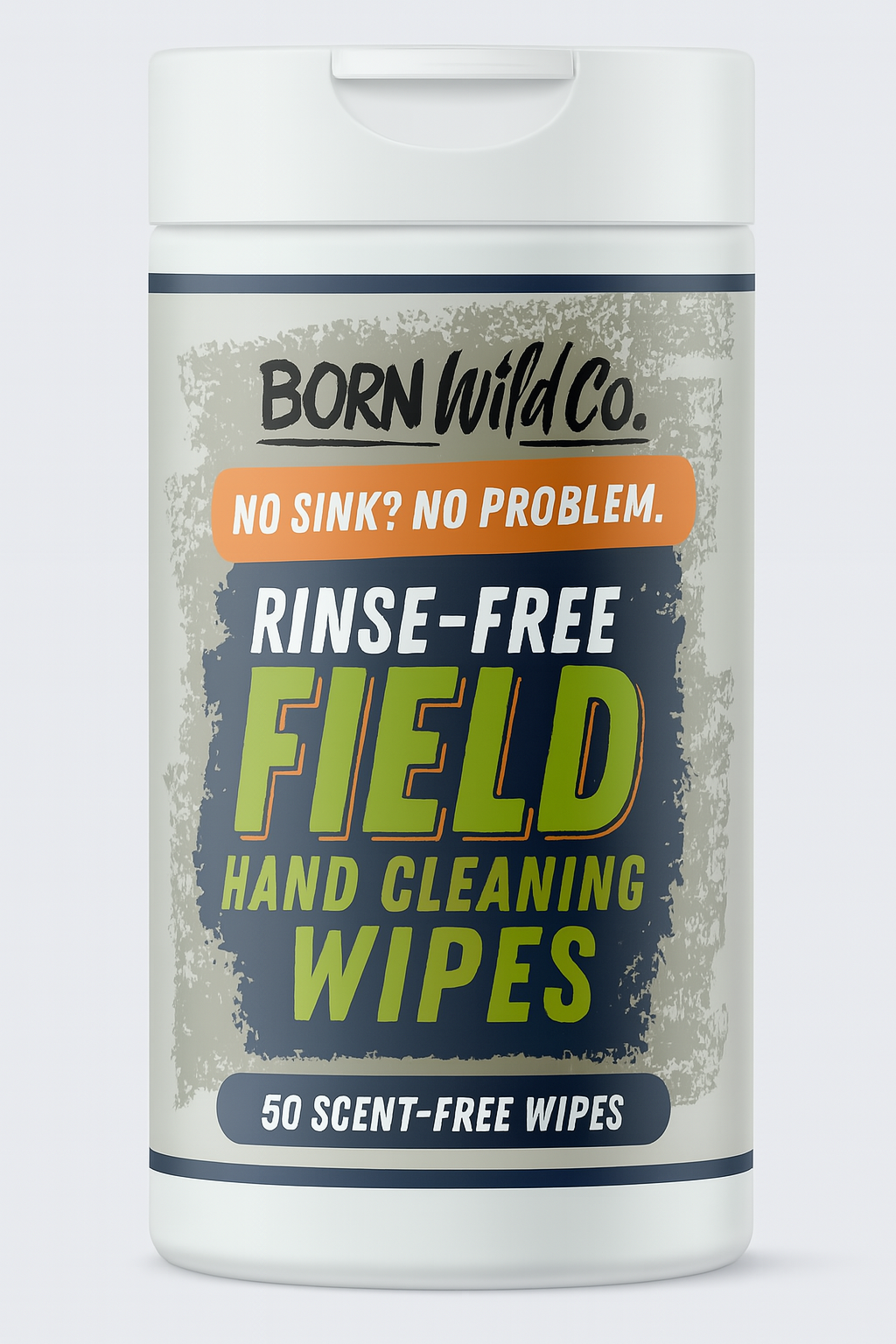 Rinse-Free Field Hand Cleaning Wipes